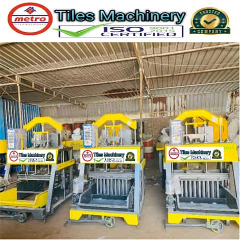 Cement Tile Making Machine 